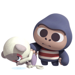 屁屁猩经典表情包