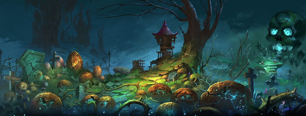 夜（图ZNjE3NzY3MDQ=） - 游戏原画 - 站酷设计师郏永光军原创素材 - 站酷ZCOOL