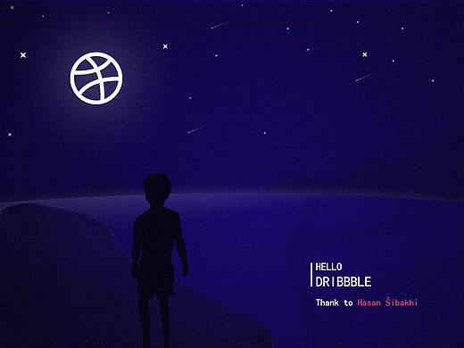 Hello Dribbble（个人主页-ZMzcwNjQ5MDA=） - 艺术插画 - 站酷设计师轩大爷还是大轩爷原创素材 - 站酷ZCOOL