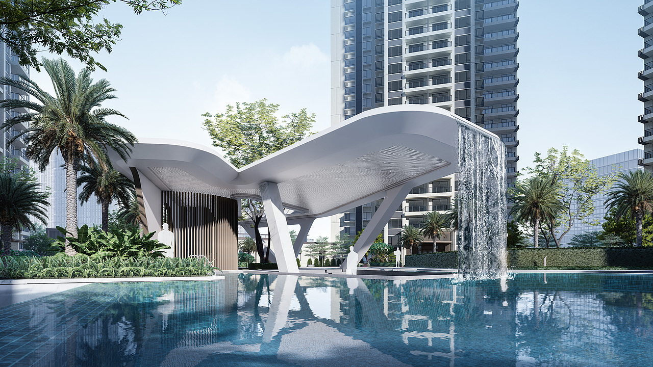 lumion渲染大区景观效果图（图ZMjEzNjE1NzQ4） - 景观设计 - 站酷设计师沉默DCong原创素材 - 站酷ZCOOL