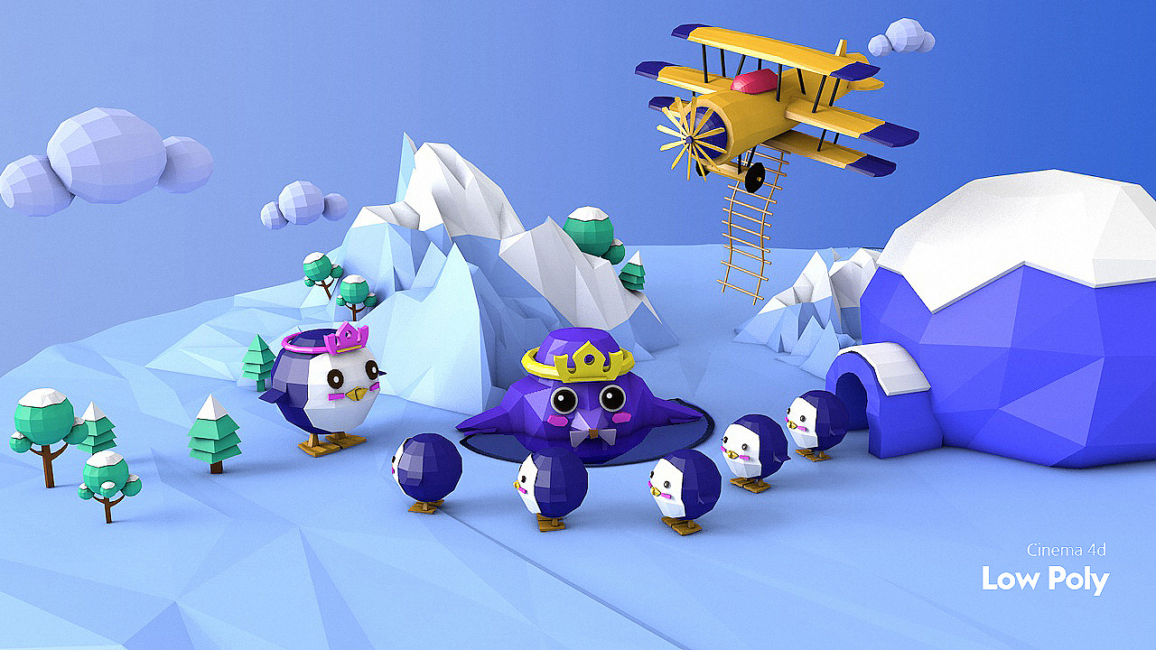 c4d电商场景海报产品建模效果图渲染创意数字3c数码