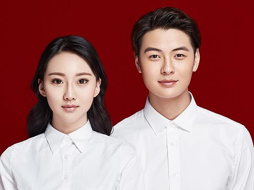 结婚登记照婚姻登记照（个人主页-ZNDQ3NTY5ODA=） - 人像摄影 - 站酷设计师中山天真纯影像馆原创素材 - 站酷ZCOOL