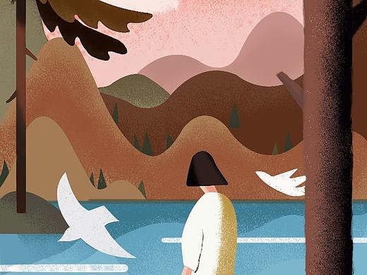 四季（個人主頁-ZMzAxNDk1MTI=） - 商業(yè)插畫 - 站酷設(shè)計師暴雨大山原創(chuàng)素材 - 站酷ZCOOL