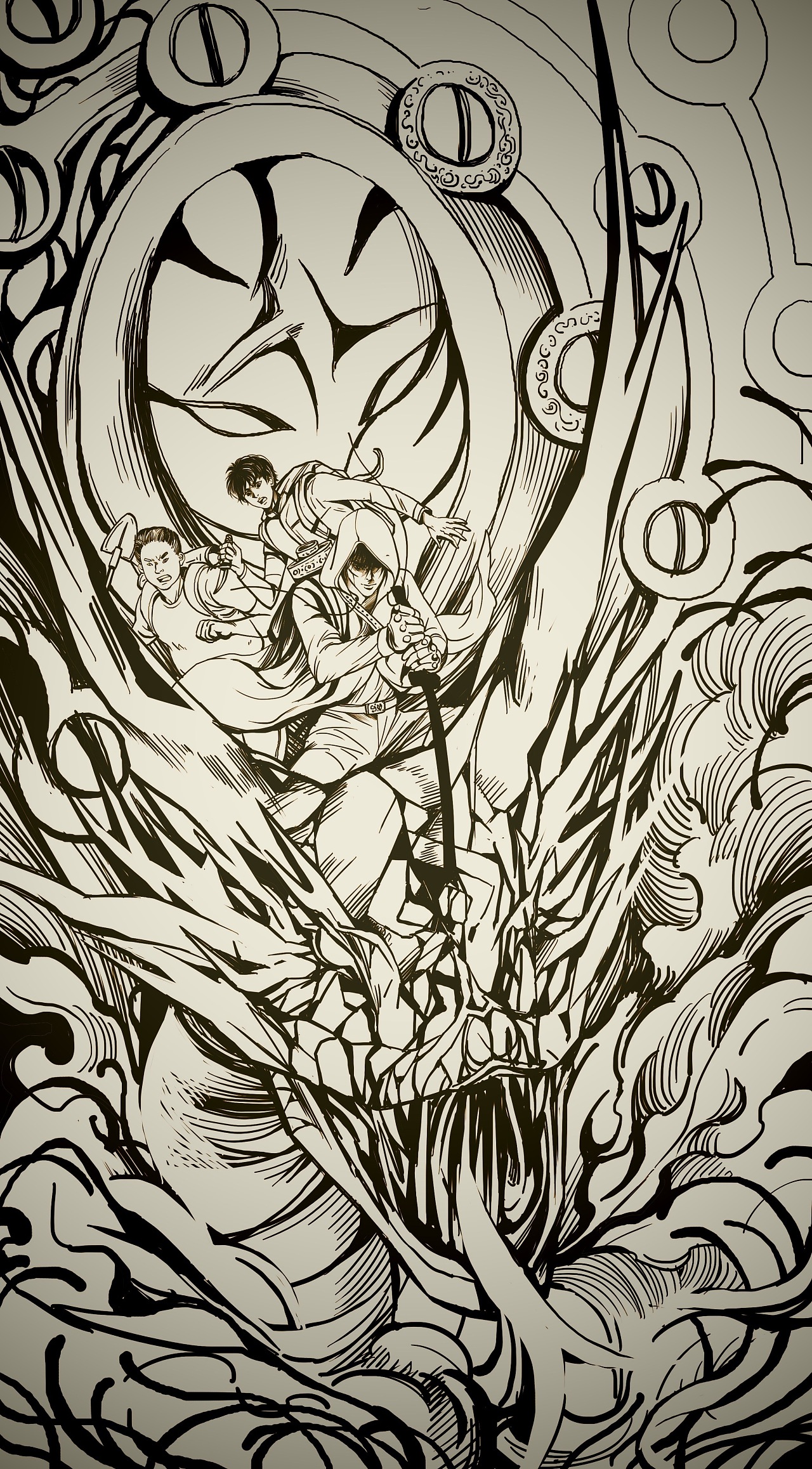 盗墓笔记之|插画|概念设定|坑国大殿下 - 原创作品 - 站酷 (zcool)