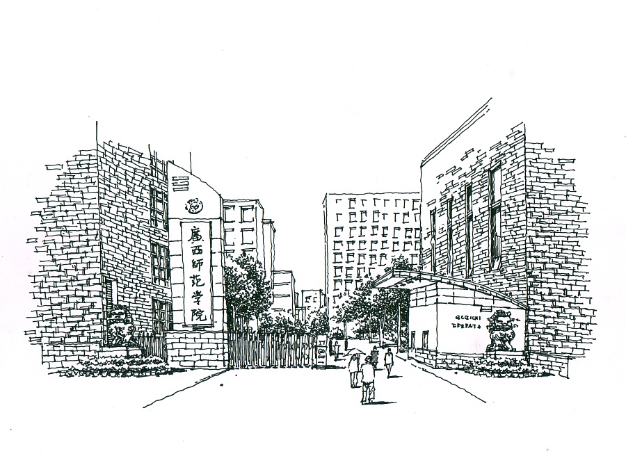 一套学校主题的建筑作品