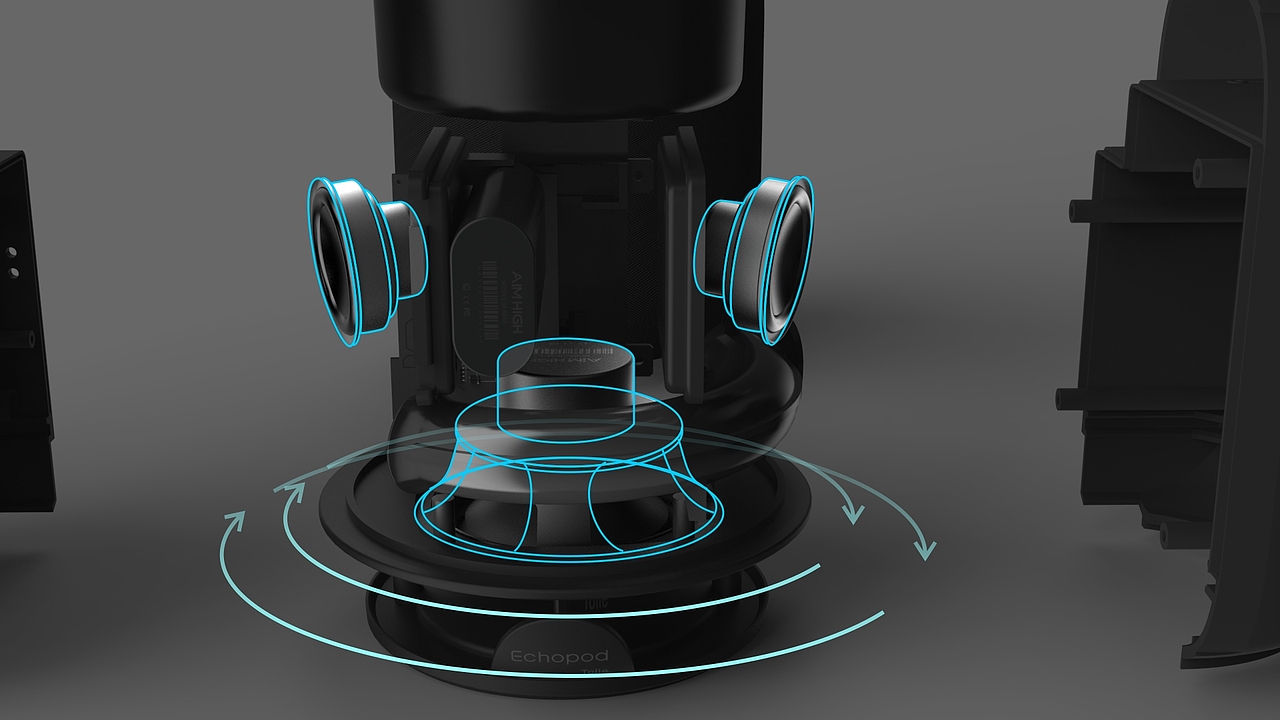 智能音箱产品设计及表达方式（图ZMTQwMjUxMzky） - 电子产品 - 站酷设计师祝兄台原创素材 - 站酷ZCOOL