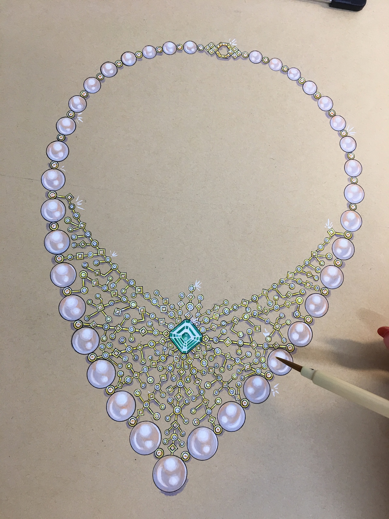 珠宝首饰钻戒女戒指3D建模渲染设计定制效果图修图 - 普象网