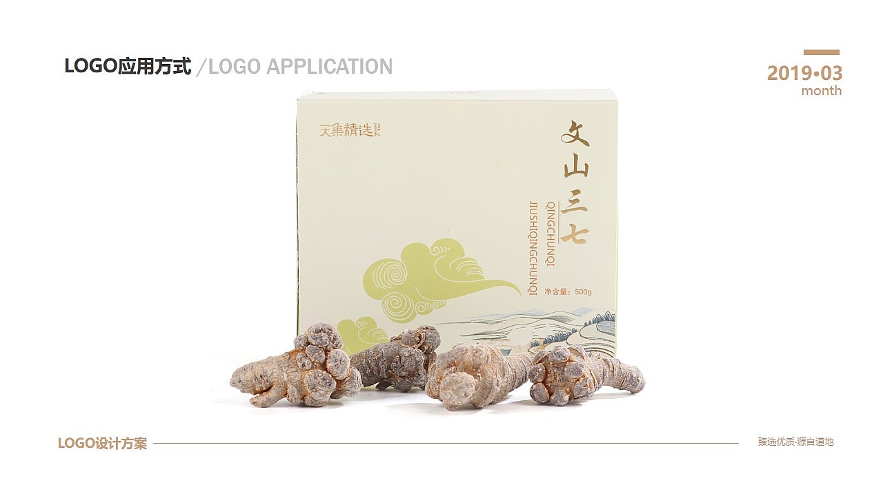 精选药材品牌logo提案