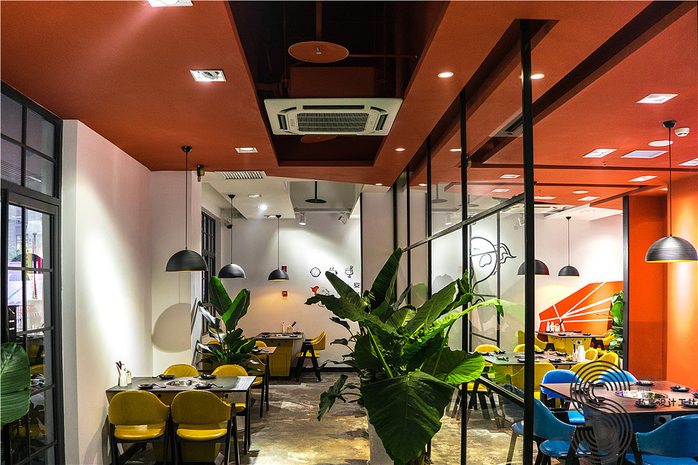 子非鱼火锅店——成都私享设计（图ZNDc0NjAwNjQ=） - 家装设计 - 站酷设计师素派创意设计原创素材 - 站酷ZCOOL