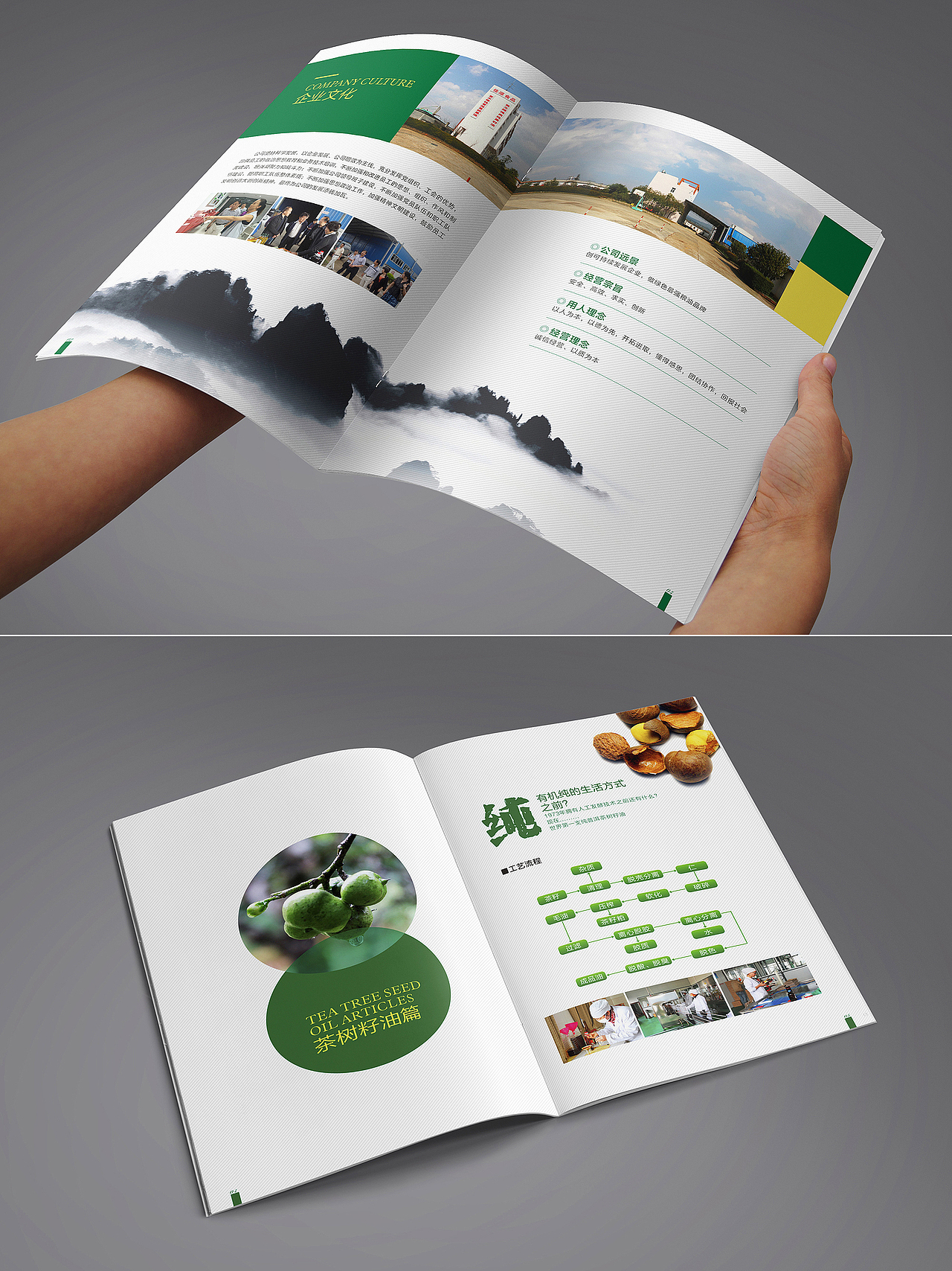 茶籽油-菜籽油宣传册（图ZODQ3NDg5NjA=） - 书籍/画册 - 站酷设计师lbz1123原创素材 - 站酷ZCOOL