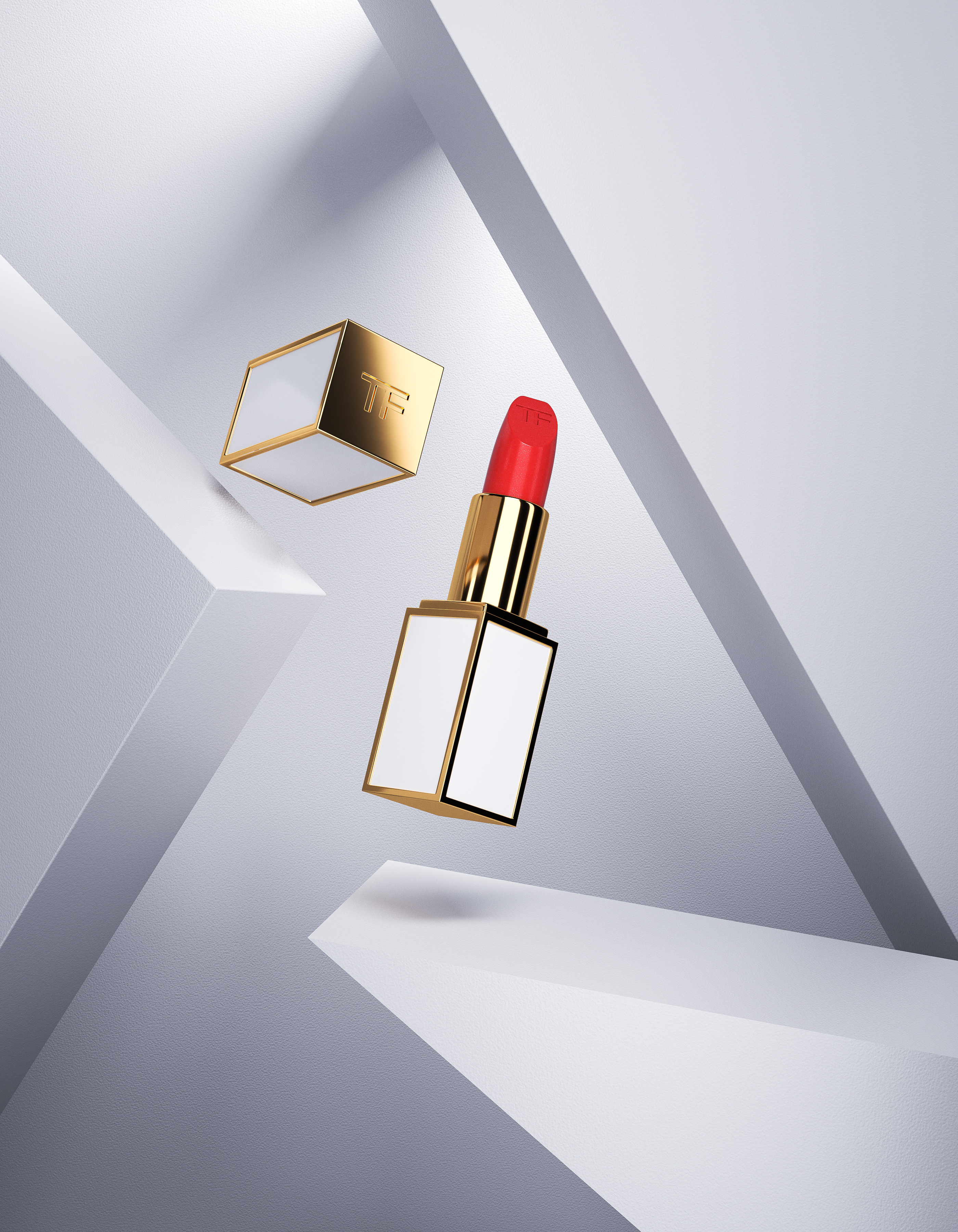 产品表现经得起特写的口红