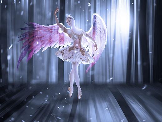 月影婆娑,舞亦动人