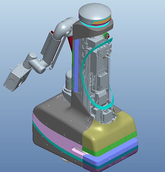 机器人结构设计|工业/产品|工业用品/机械|鼎浩工业设计_原创作品