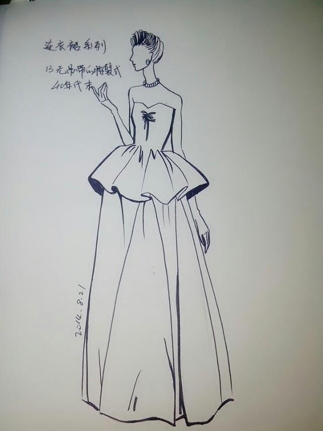 20世纪连衣裙系列--服装发展史