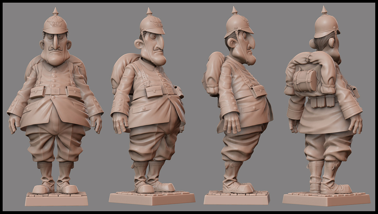 Maya卡通角色建模