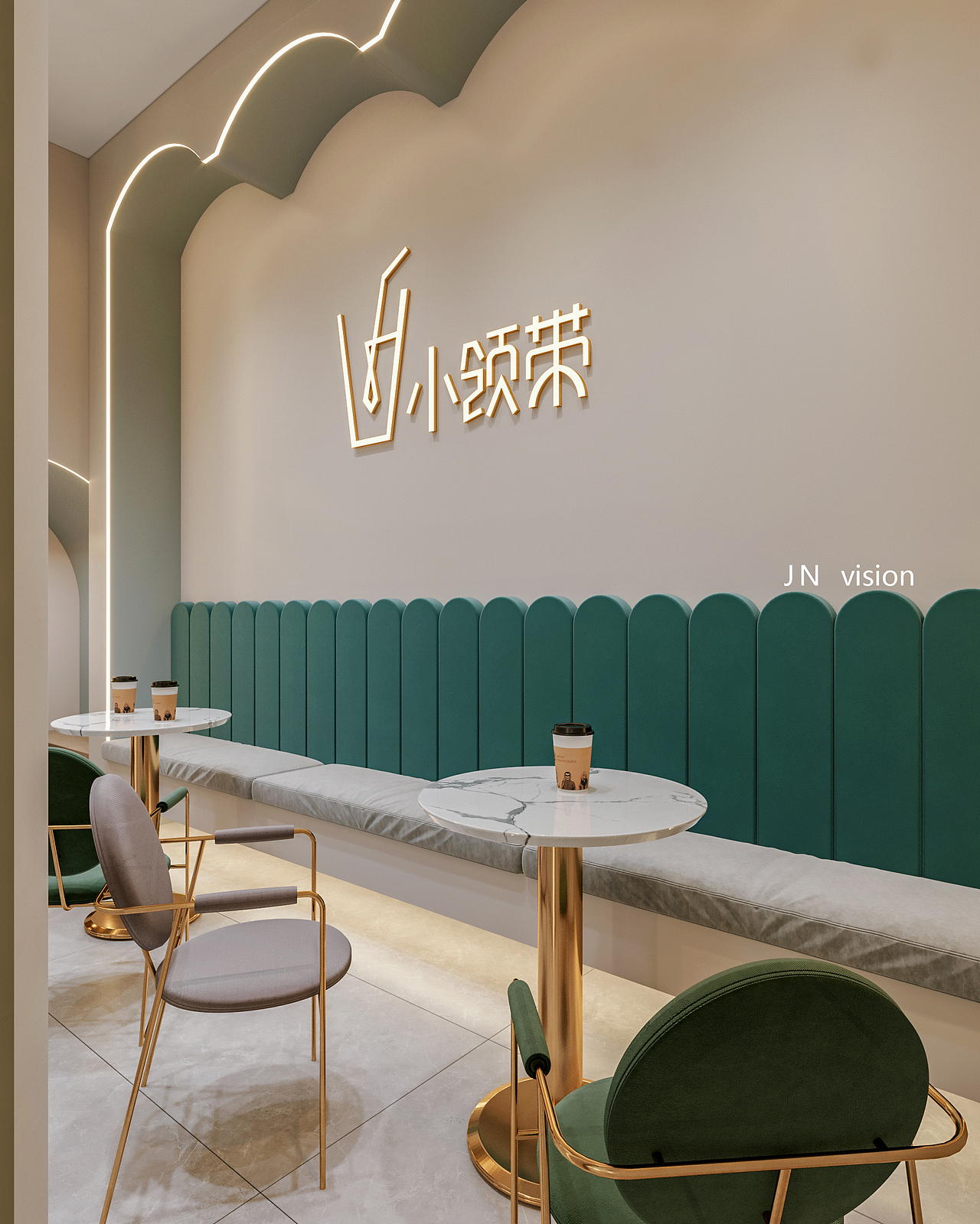 奶茶店表现（图ZMjUyNTM5MjA4） - 家装设计 - 站酷设计师jayno原创素材 - 站酷ZCOOL