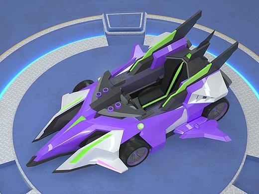 C4D建模 QQ飛車(系列一) 天啟（個人主頁-ZMzA1NDc0MzI=） - 場景 - 站酷設(shè)計師馬羊Yang原創(chuàng)素材 - 站酷ZCOOL