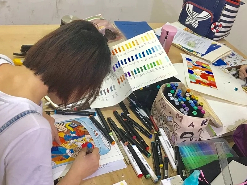 汉武手绘 环艺 建筑 规划 平面 动画 数码 工业设计手绘培训