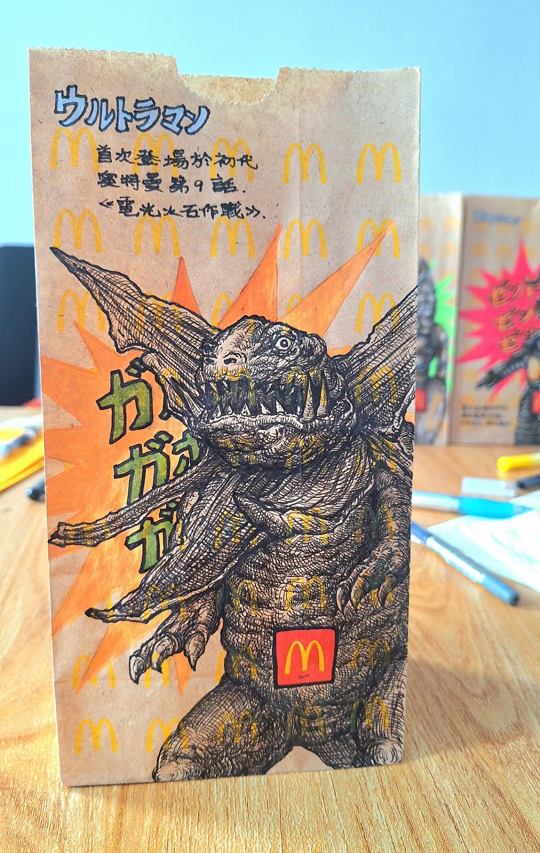 当麦当劳与经典怪兽相遇 第一弹
