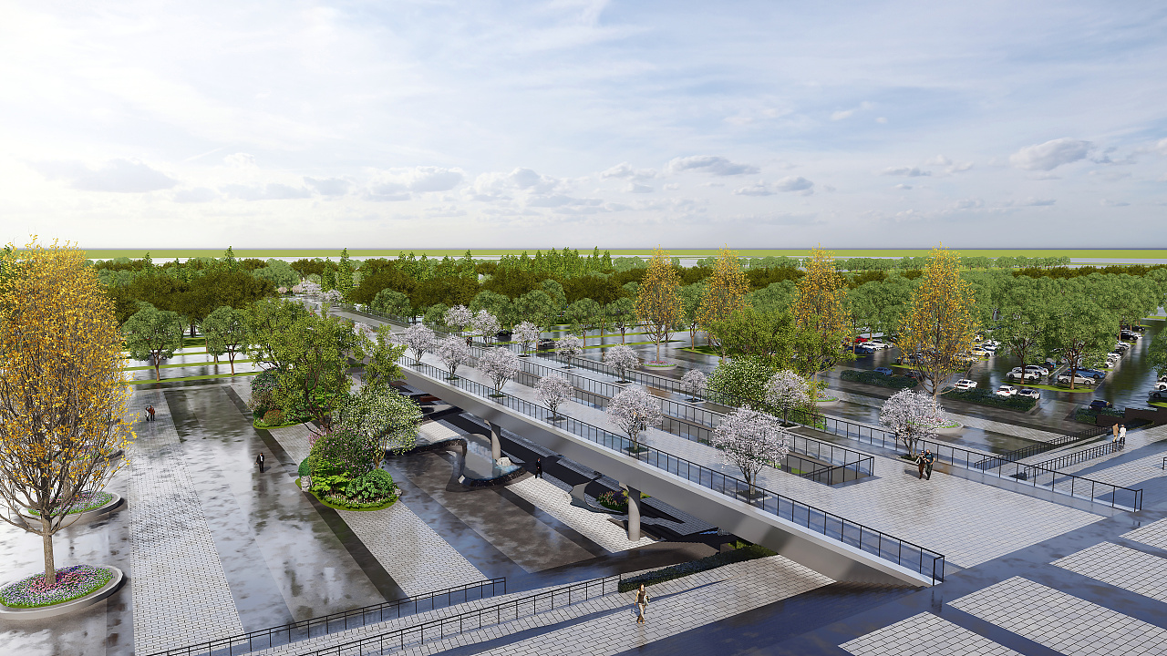 站前广场|空间|景观设计|二狗喜欢狗 - 原创作品 - 站酷 (zcool)