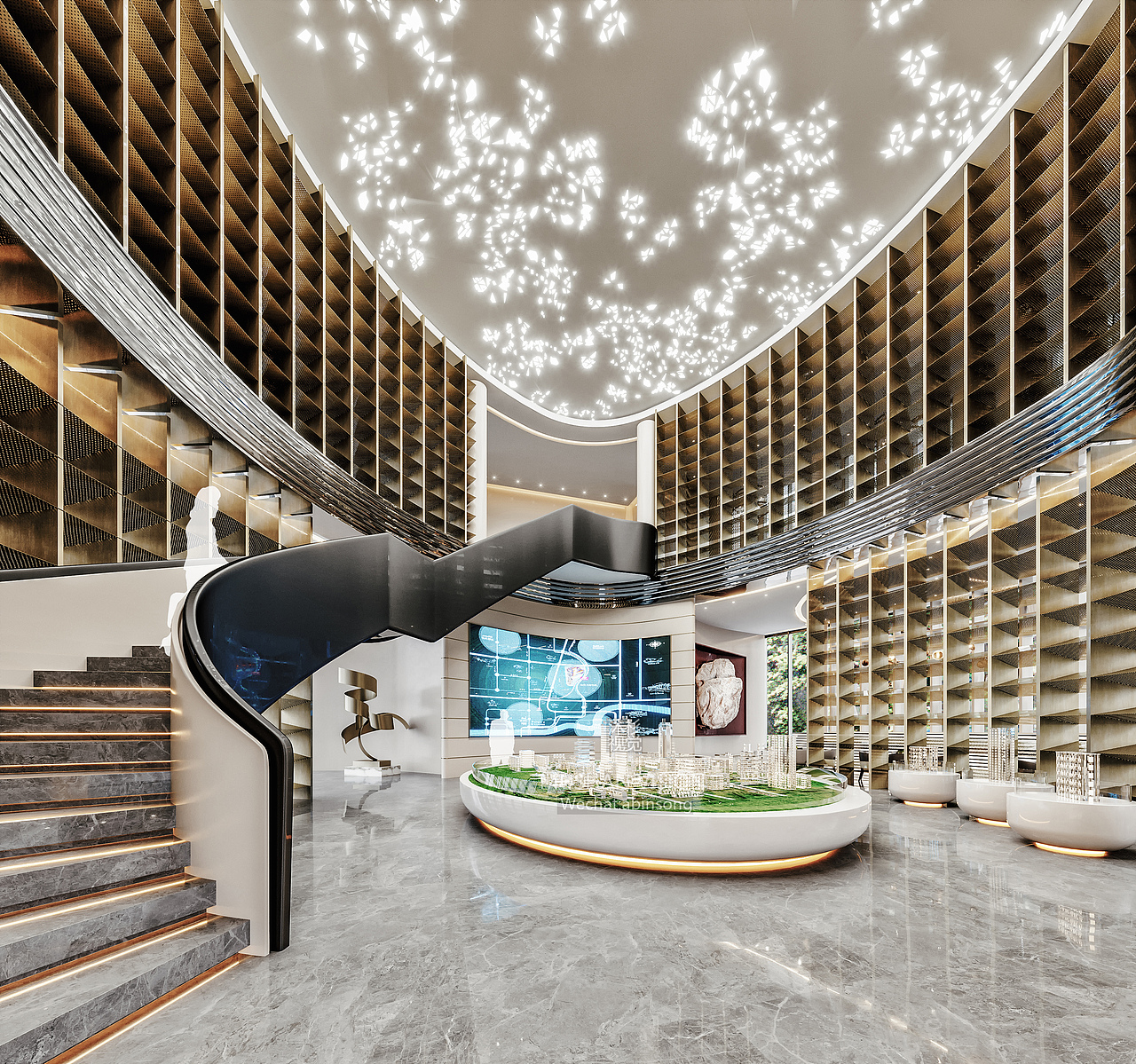 一套售楼处表现（图ZMTU0NDkwMzYw） - 建筑/空间 - 站酷设计师tinytinyVAN原创素材 - 站酷ZCOOL