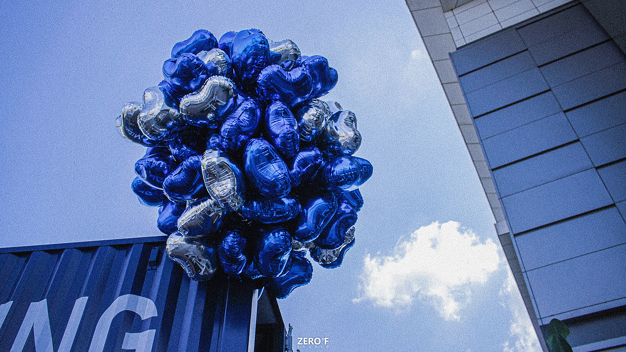 EVERYTHINS GOES THE COLOR BLUE