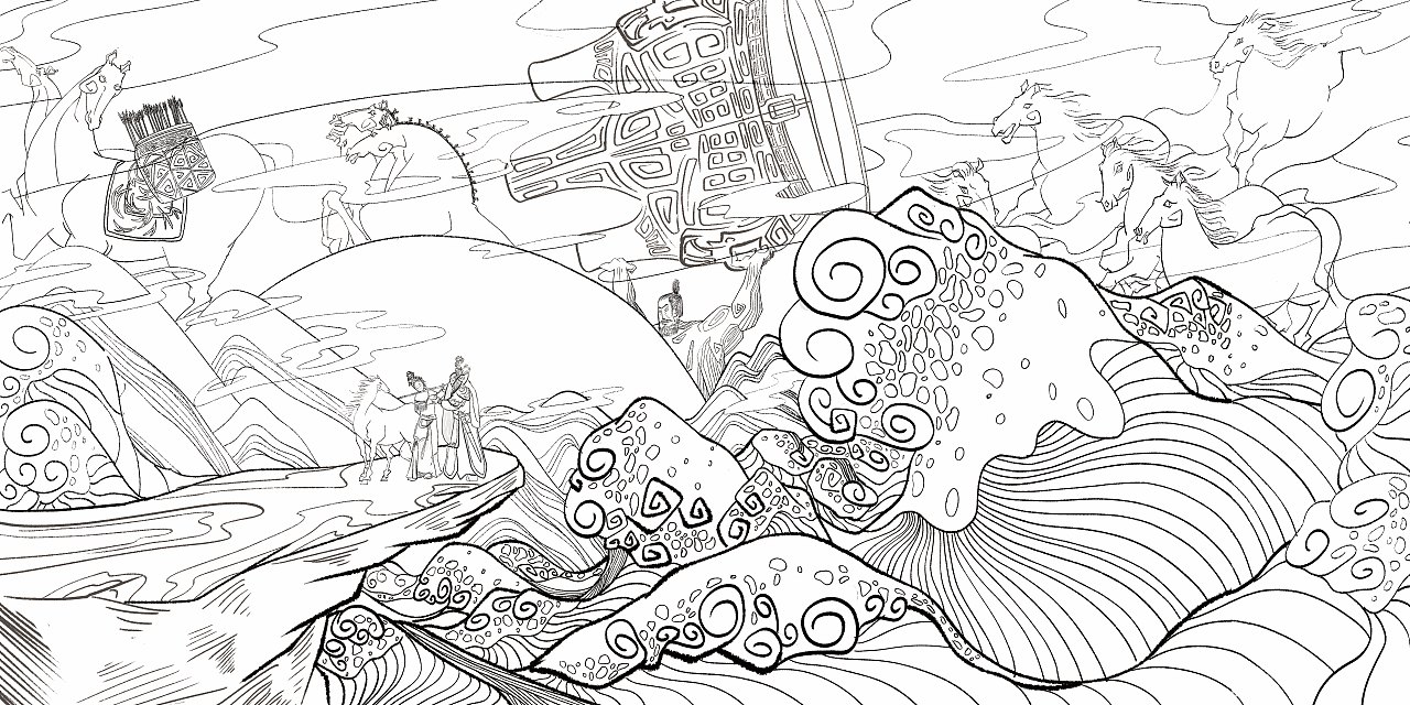 霸王别姬（图ZMTI5NjA0ODEy） - 创作习作 - 站酷设计师LKRR原创素材 - 站酷ZCOOL