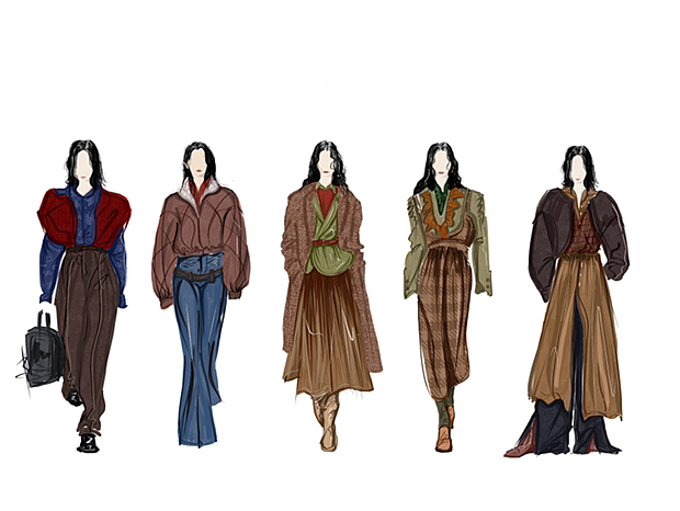 服装设计（图ZMzIxNjEyMDQw） - 休闲/流行服饰 - 站酷设计师花开开富贵贵原创素材 - 站酷ZCOOL