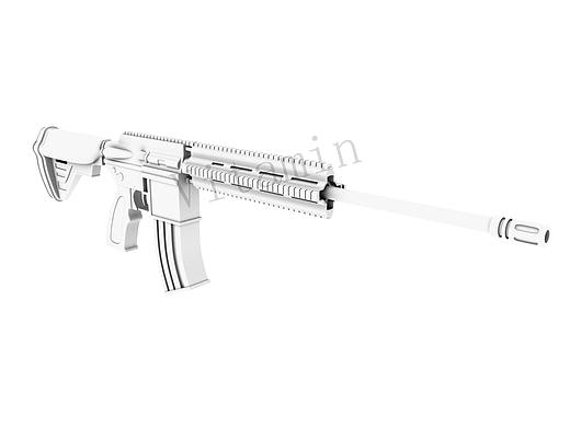 HK416枪械（个人主页-ZMjY1MzIzNjQ=） - 机械/交通 - 站酷设计师Vitaminisme原创素材 - 站酷ZCOOL