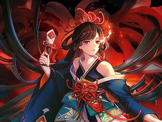 决战平安京-ssr彼岸花上新宣传画