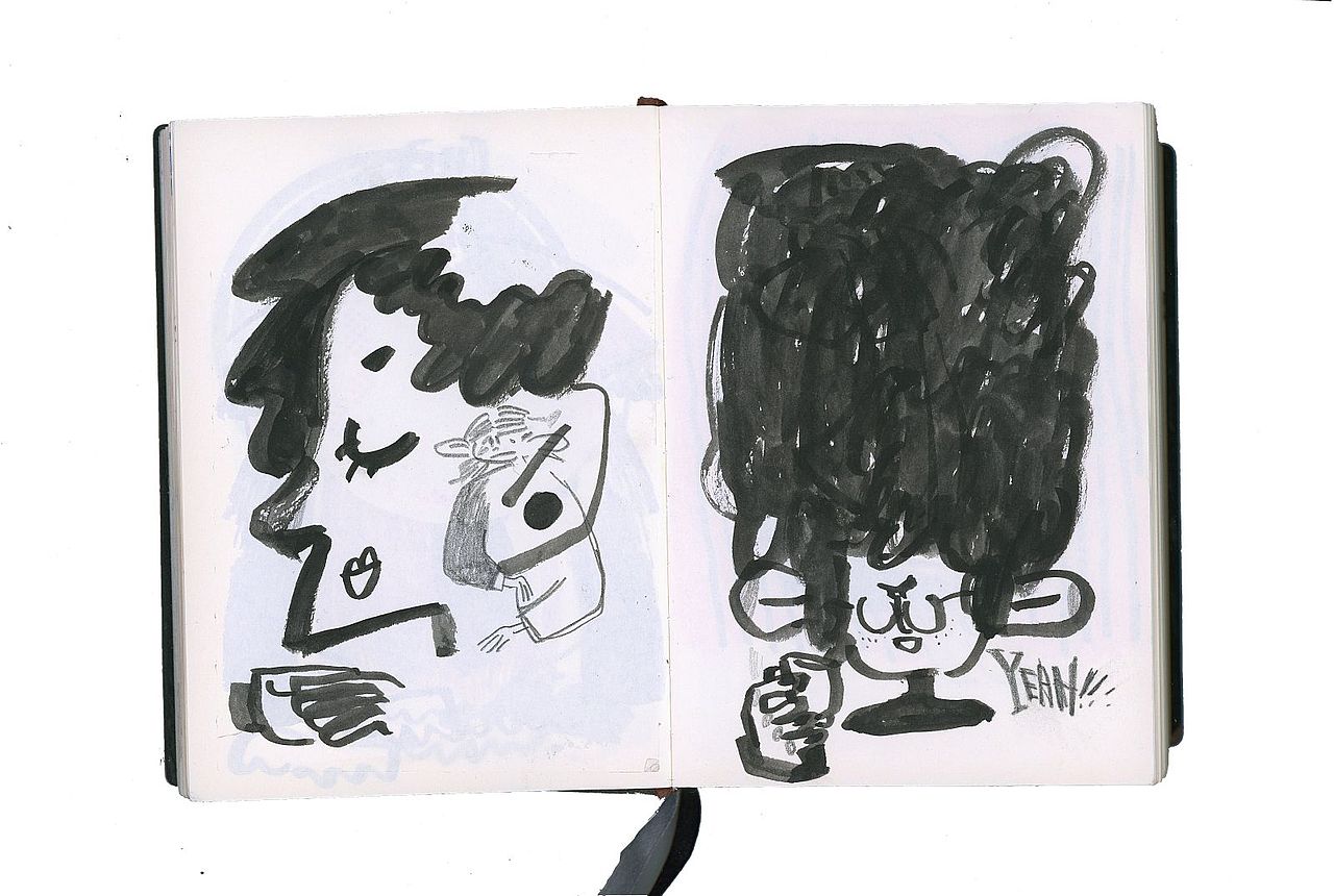 上半年的速写本精选