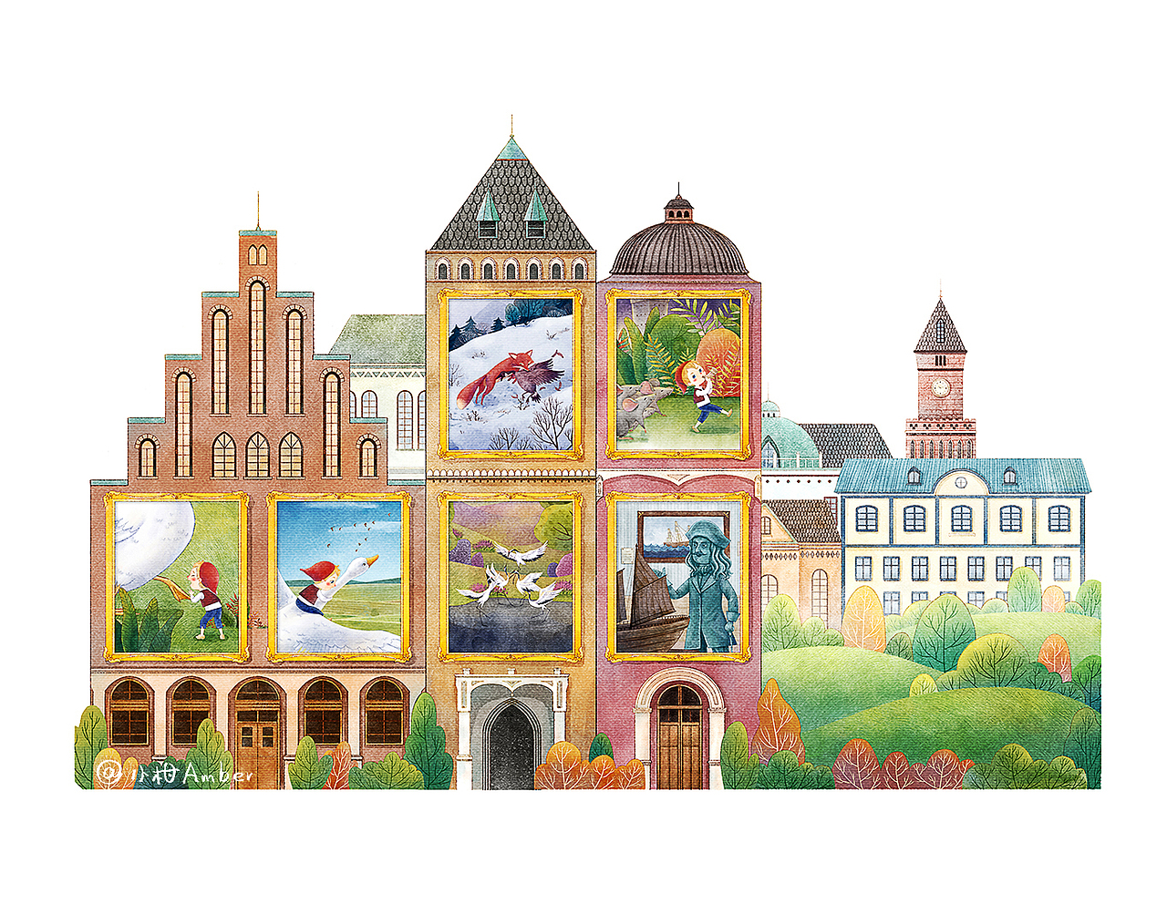 尼尔斯骑鹅旅行记