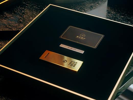 C4D至尊VIP黑卡包装设计