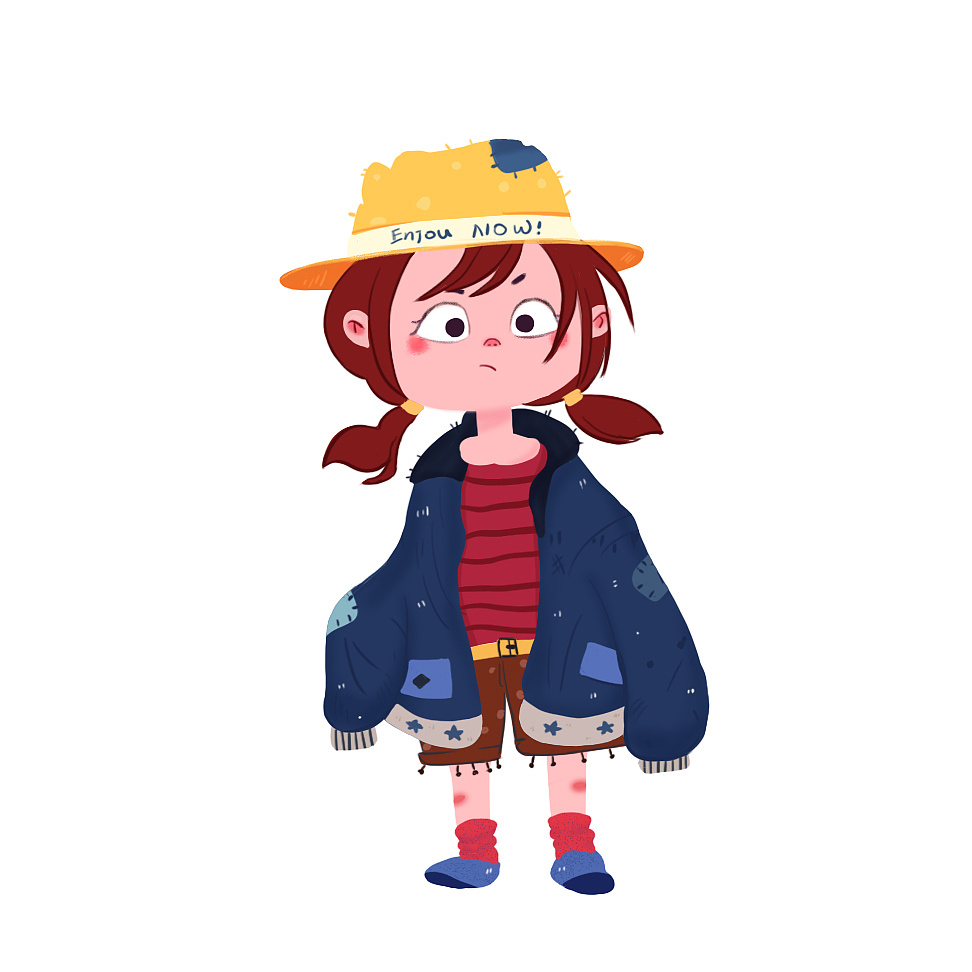 儿童插画卡通人物造型