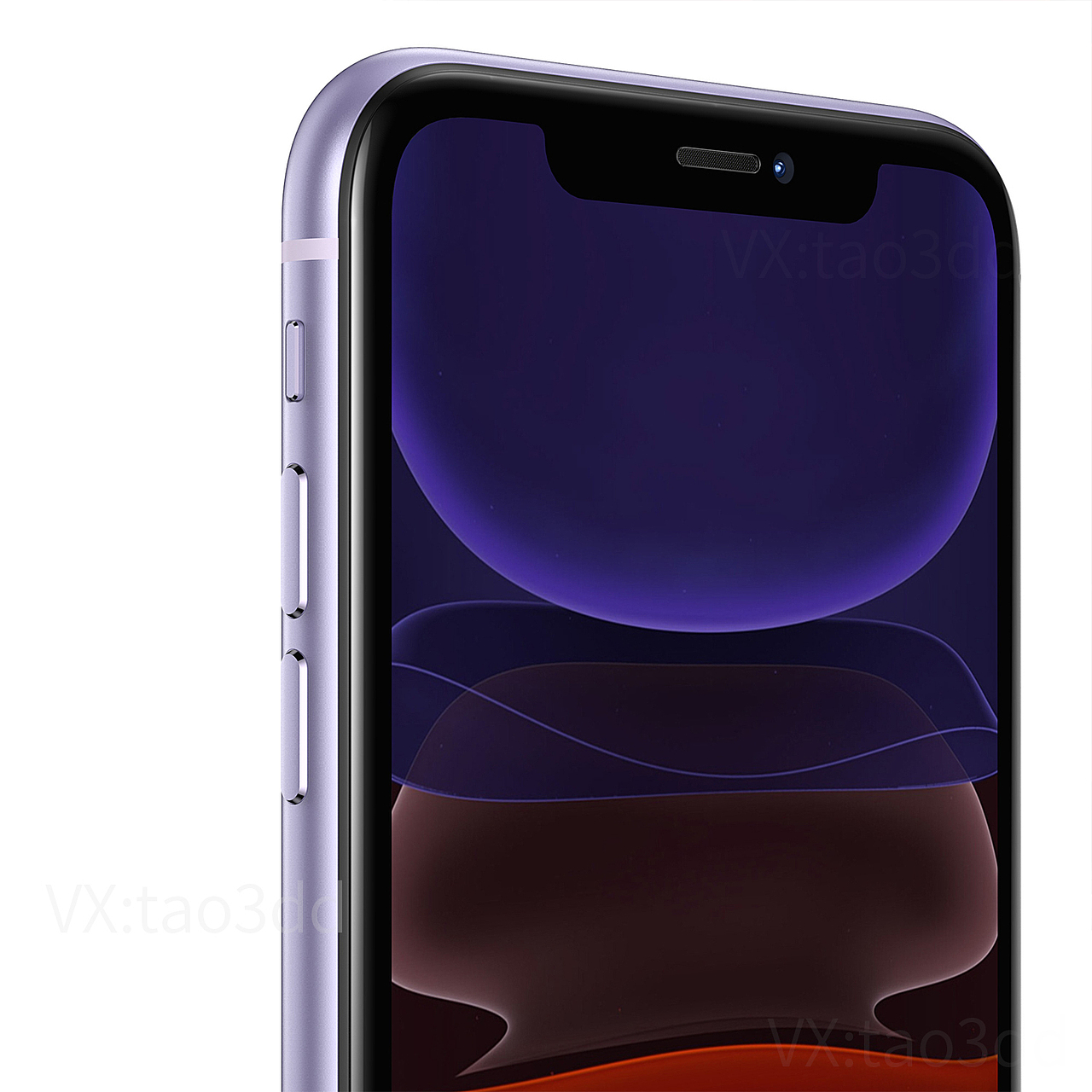超精细iphone11高质量3d模型犀牛建模keyshot渲染