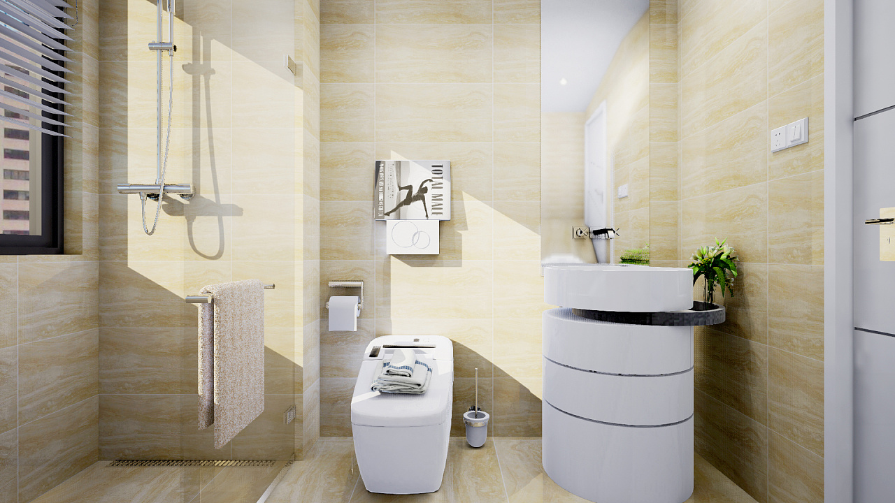 卫生间 走一波!