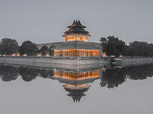 古建筑摄影 故宫角楼（个人主页-ZMzU5MDgxNDg=） - 环境/建筑摄影 - 站酷设计师何美洛思原创素材 - 站酷ZCOOL