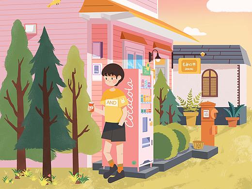 一个人走走停停