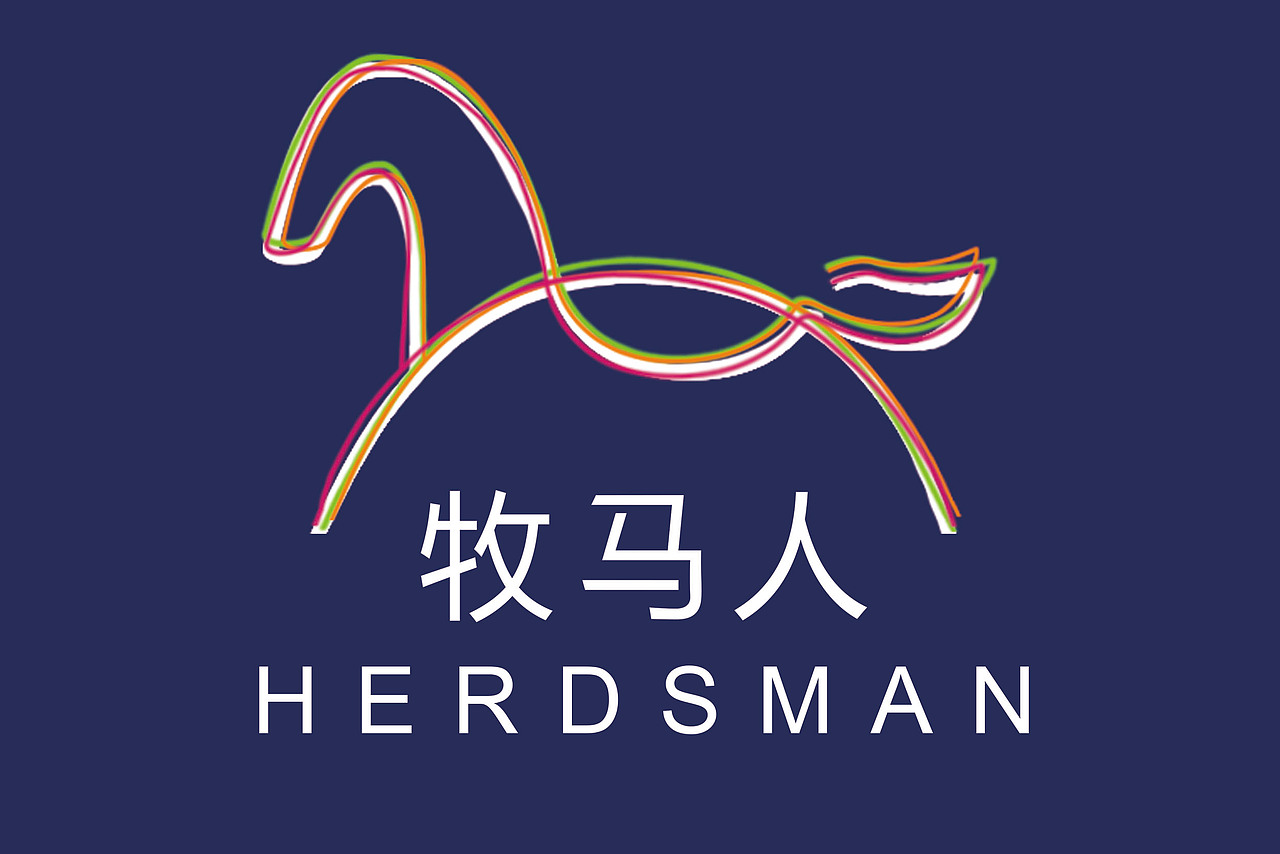 牧马人logo设计