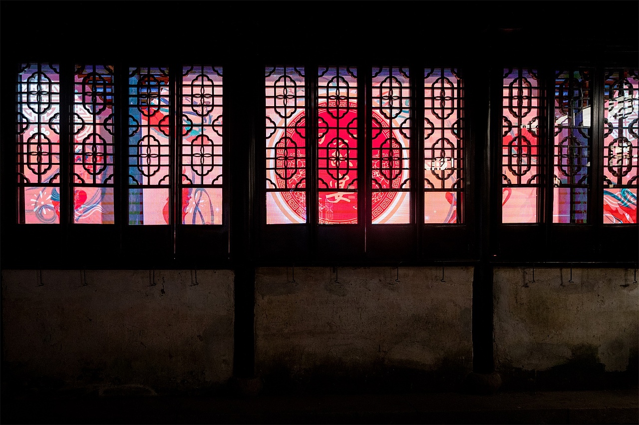 周庄古镇沈厅秋日美景