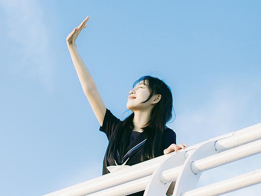日系杂志风少女写真