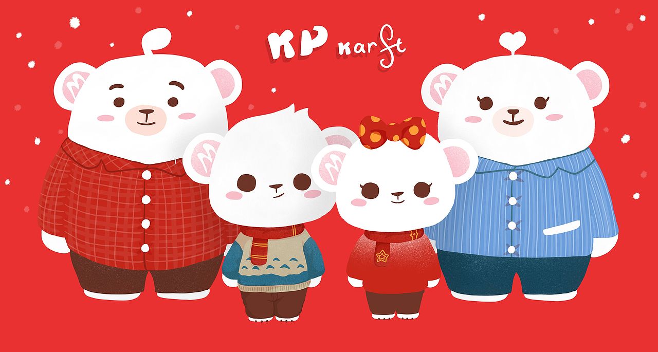 KPkarft-美的卡通形象設(shè)計（圖ZMTg4Njk1Mzg4） - IP形象 - 站酷設(shè)計師KPkarft原創(chuàng)素材 - 站酷ZCOOL