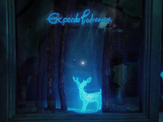 原创【Expecto patronum】哈利波特周边立体画框摆件