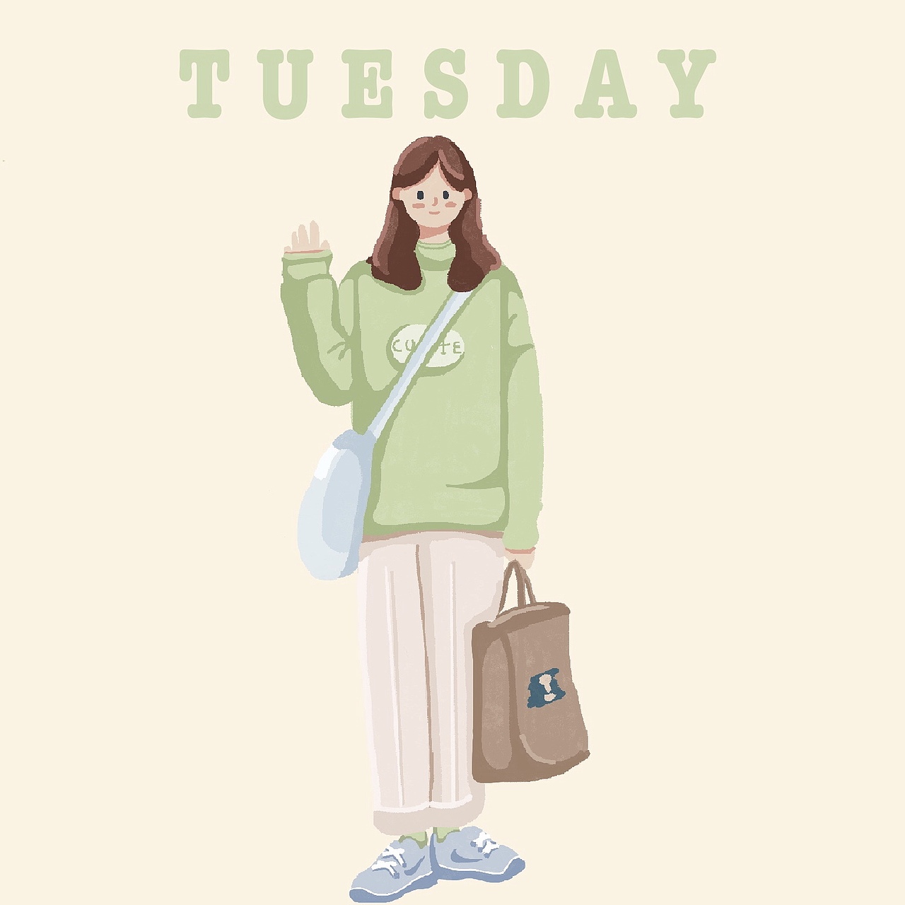 一周穿搭（图ZMjAwOTg2Mzgw） - 创作习作 - 站酷设计师一颗南瓜瓜原创素材 - 站酷ZCOOL