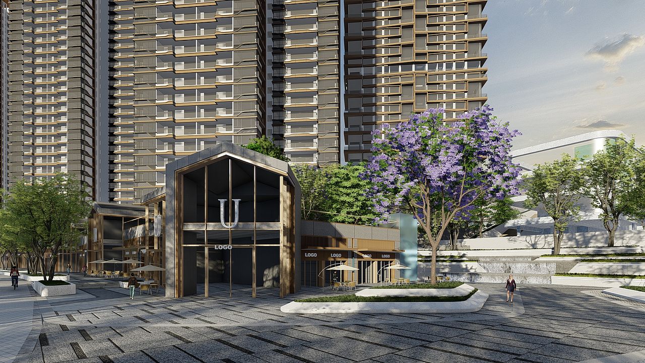 广州 · 住宅景观（图ZMjkxNjM3NDA0） - 景观设计 - 站酷设计师噜嚕噜噜鲁鲁修原创素材 - 站酷ZCOOL