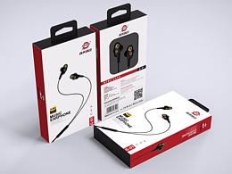 双动圈降噪耳机包装设计