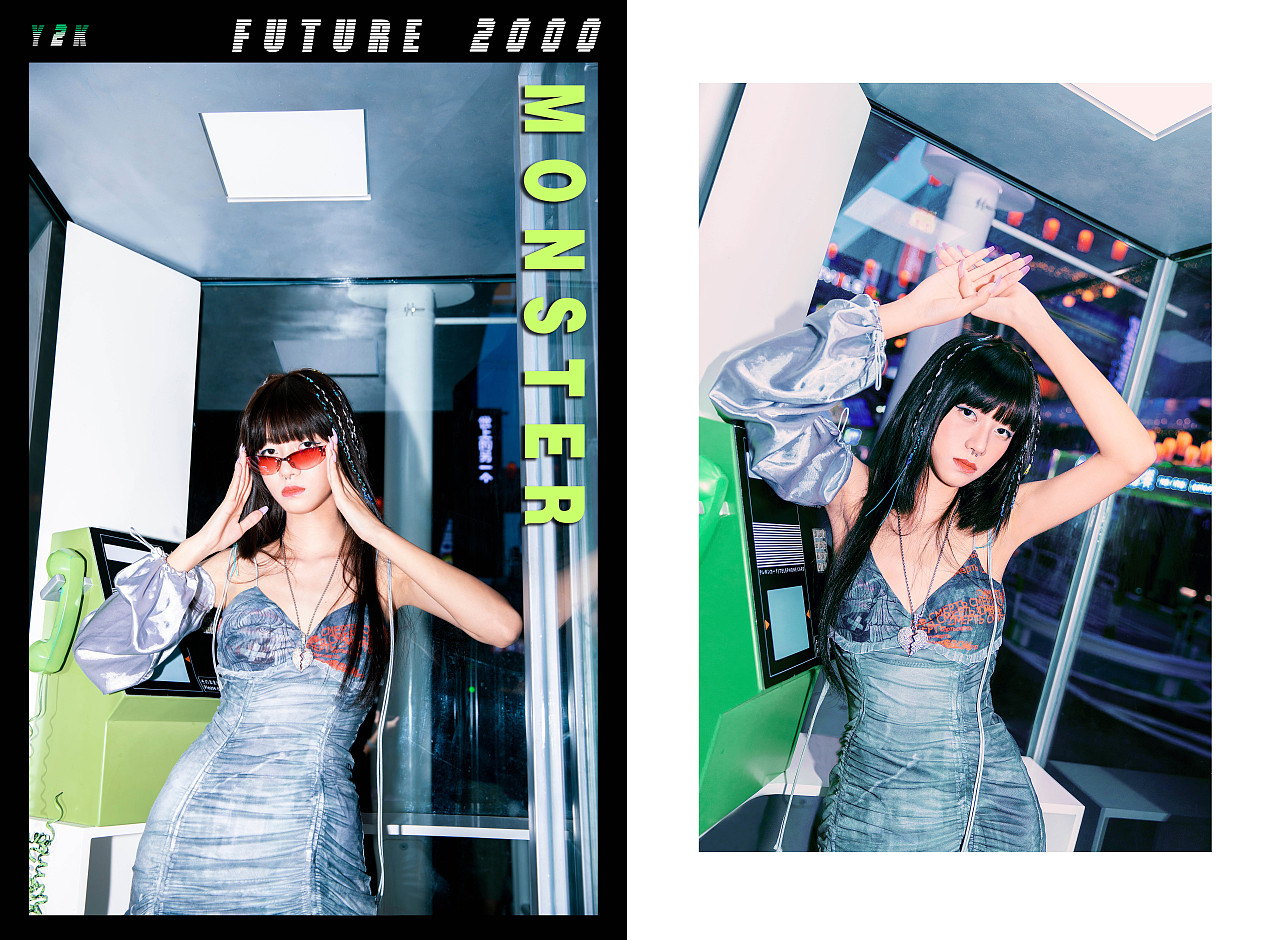 Y2K千禧风（图ZMjM0Mzg2OTM2） - 人像摄影 - 站酷设计师陈皮婷原创素材 - 站酷ZCOOL