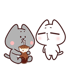 猫与熊之情侣篇7（图ZMjYyNjA5NDEy） - 网络表情 - 站酷设计师猫与熊原创素材 - 站酷ZCOOL