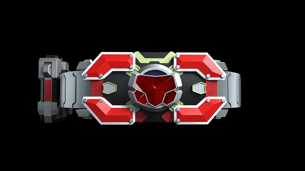 c4d 铠甲勇士刑天召唤器建模渲染