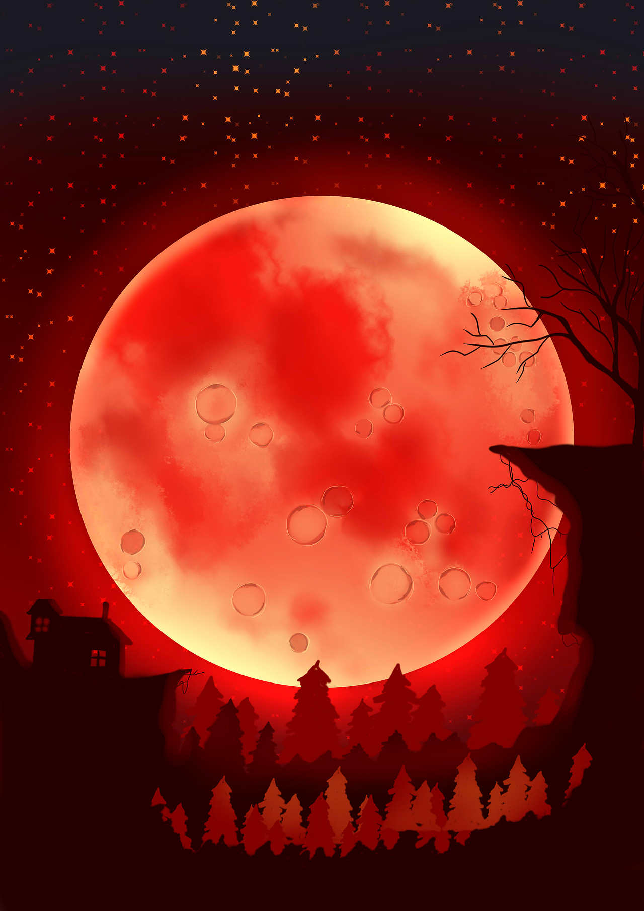 月（图ZMTc0MjI4MjMy） - 创作习作 - 站酷设计师猫暮原创素材 - 站酷ZCOOL